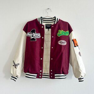 Maje - Be Love Letterman Jacket
